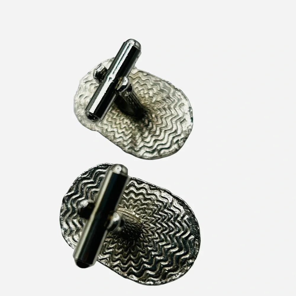 Vintage Bearded Warrior with Turban Cuff Links
